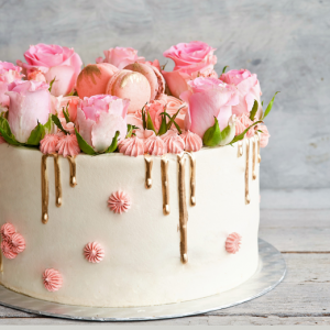Gâteaux de fleurs