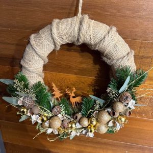 ATELIER D'ART FLORAL COURONNE DE NOËL 20/21 NOVEMBRE